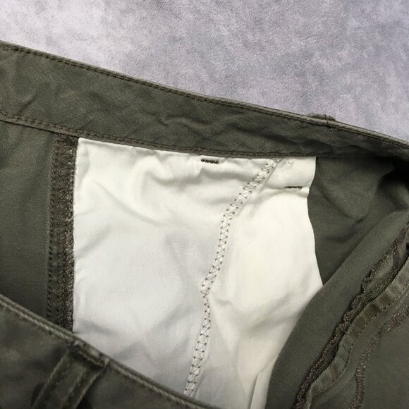 Wrangler Mens Camo Cargo Shorts size 40 - 42 Green Cotton Stretch Camouflage - Picture 12 of 13